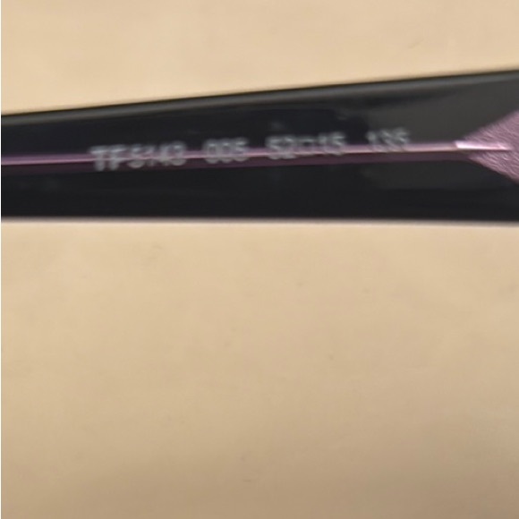 Tom Ford Purple and Black Eyeglasses - Picture 8 of 8